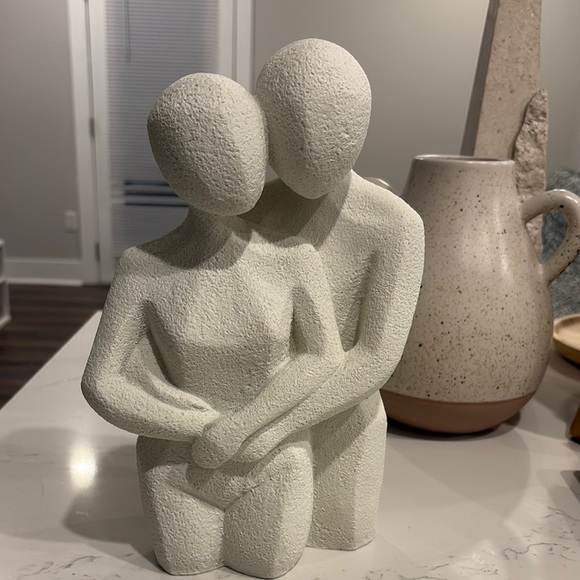 Other - Modern Embrace Sculpture - Cream